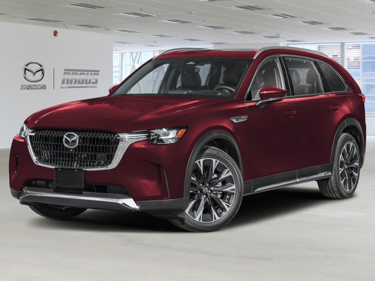Mazda CX-90 hybride rechargeable 2025 2025 Rouge artisanal cristal métallisé Mazda CX-90 hybride rechargeable 2025 2025 Rouge artisanal cristal métallisé