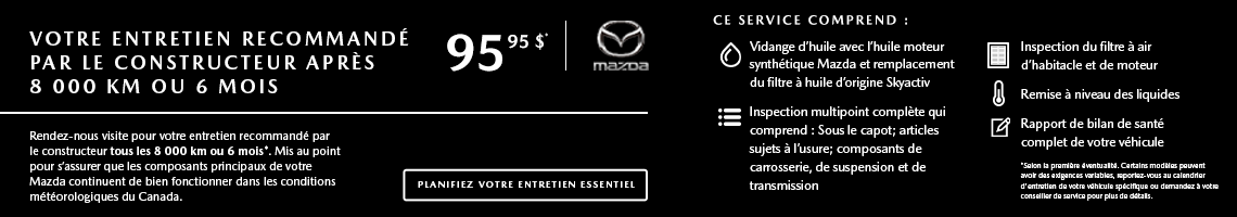 Mazda entretien header novembre