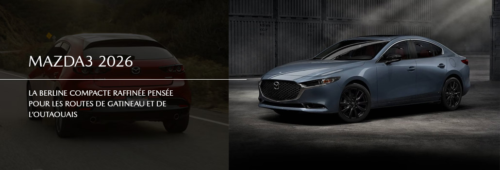 Mazda3 2026 : la berline compacte raffinée pensée pour les routes de Gatineau et de l’Outaouais